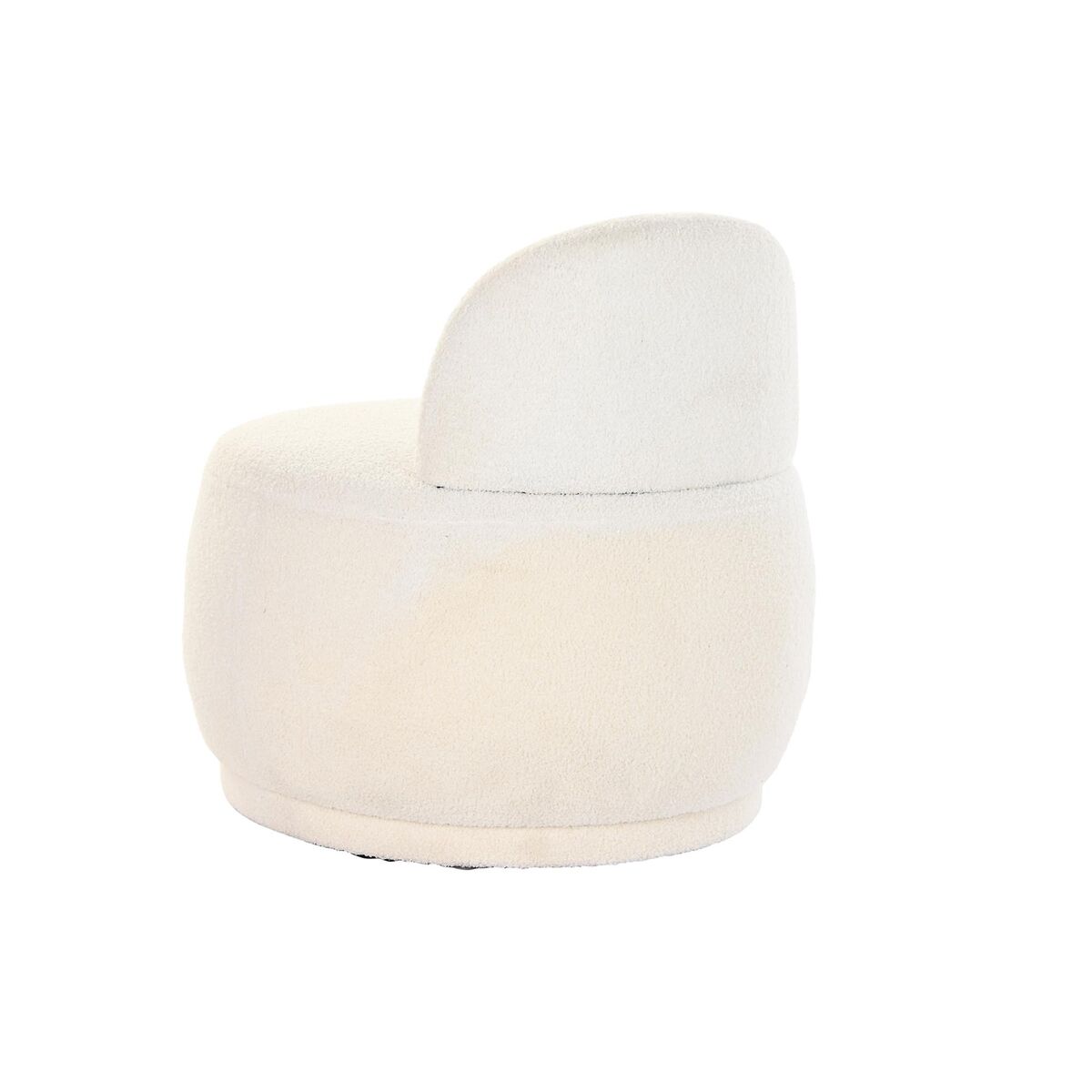Naslanjač DKD Home Decor Bela 66 x 66 x 66 cm